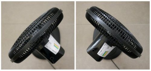 horizontal ventilador Mallory Eco TS - 4 pás