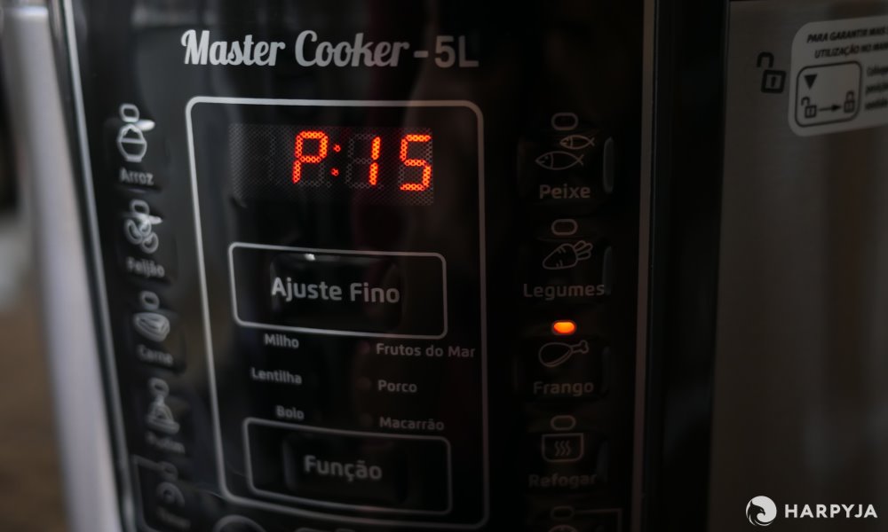 Panela de Pressão Elétrica 5 Litros - Mondial Master Cooker PE-38 com o  Melhor Preço é no Zoom