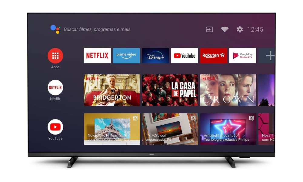 imagem do produto Smart TV Android TV 4K UHD LED 50
