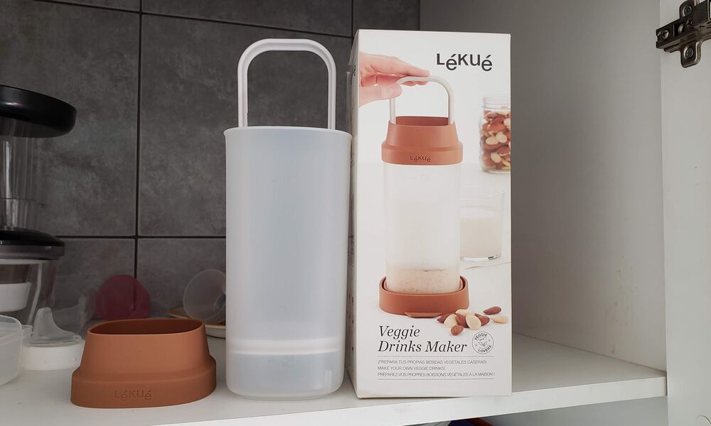Kit para Preparo de Leite Vegetal (1 litro) Lékué