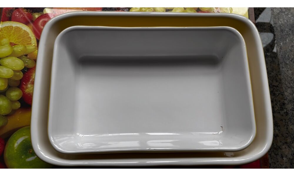 Travessa Bake Média Oxford Cookware Refratárias Multicor 26x18x5.6 cm
