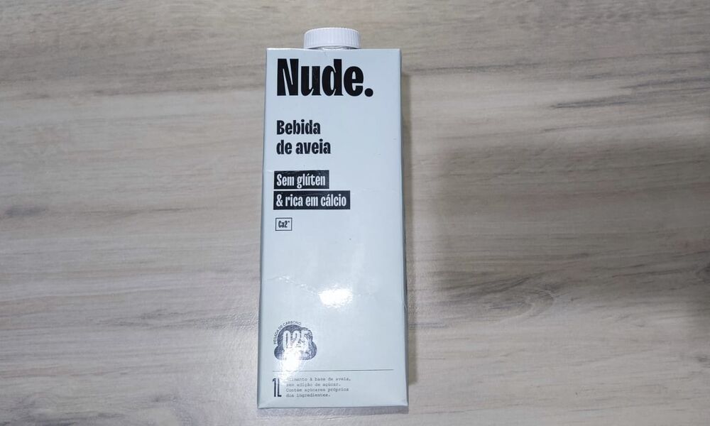 Bebida De Aveia Sem Glúten Com Cálcio Nude 1L