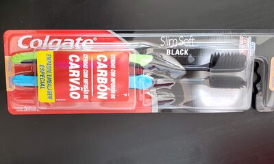 imagem do produto Escova Dental Colgate Slim Soft Black 