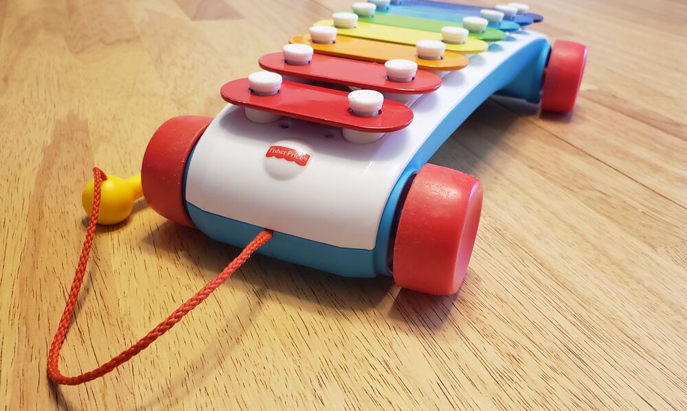 Xilofone, Fisher Price, Mattel