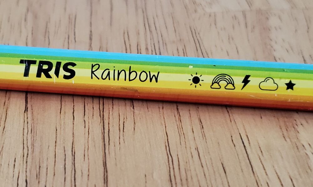 Lápis de COR Jumbao TRIS Rainbow