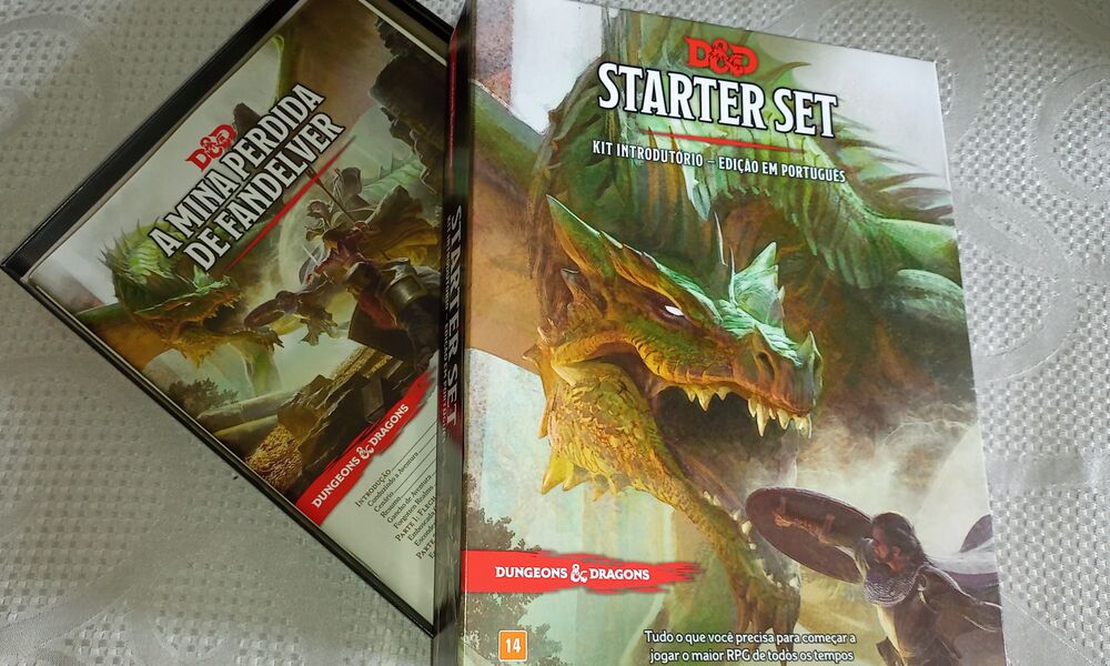 Dungeons & Dragons 5ª Edição - Kit Introdutório em Português Galápagos Jogos