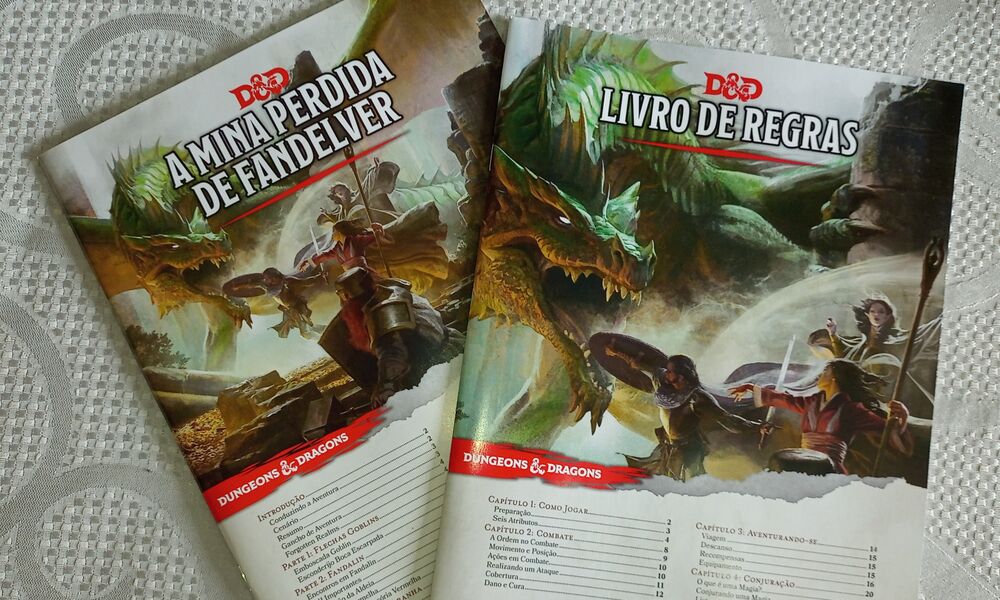Dungeons & Dragons 5ª Edição - Kit Introdutório em Português Galápagos Jogos