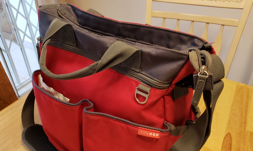 Bolsa Maternidade Duo Signature, Skip Hop Vermelha