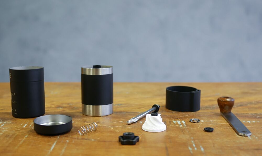 Moedor de Café Manual em Aço Inoxidável Portátil